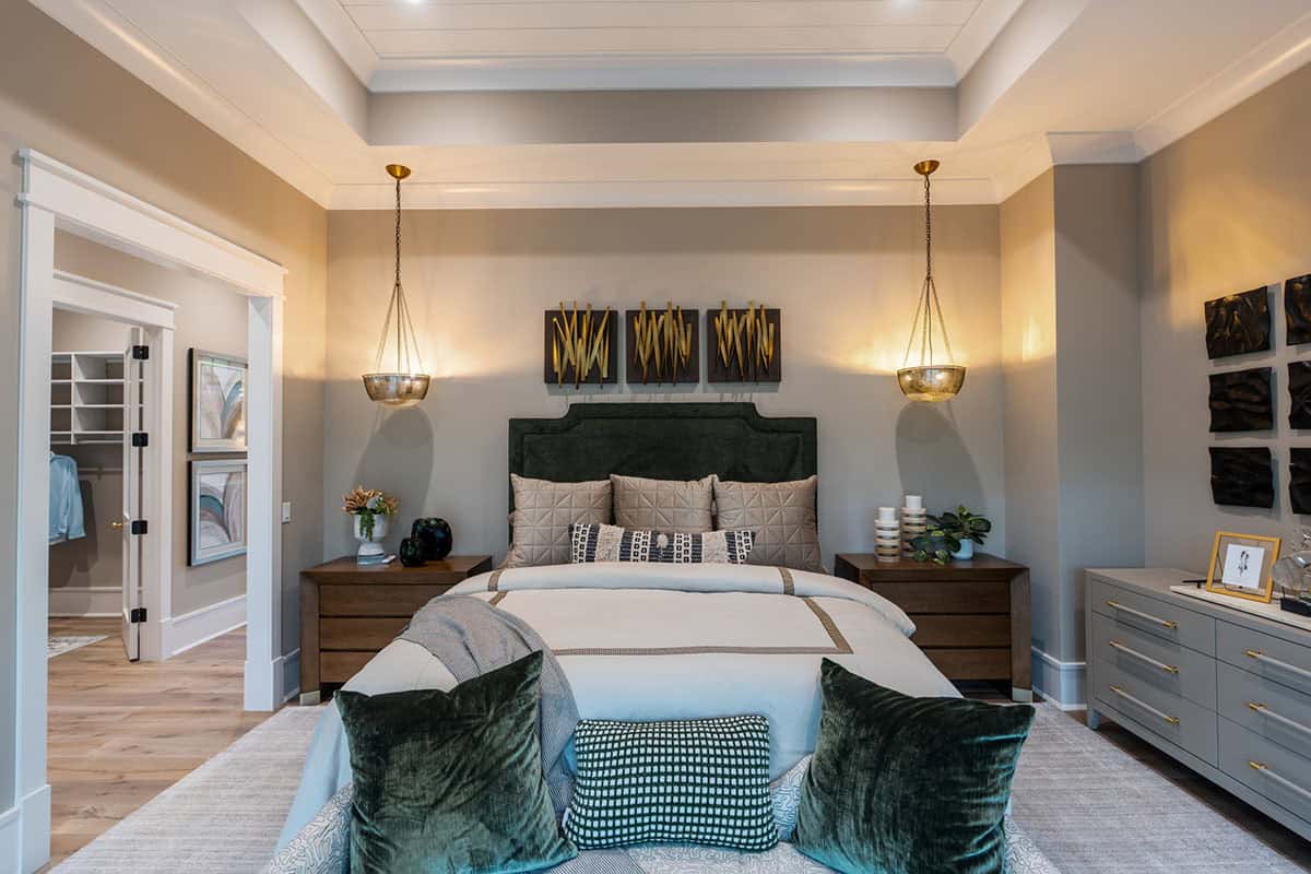 transitional style bedroom