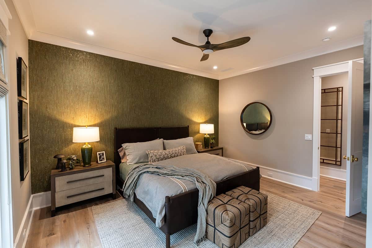 transitional style bedroom