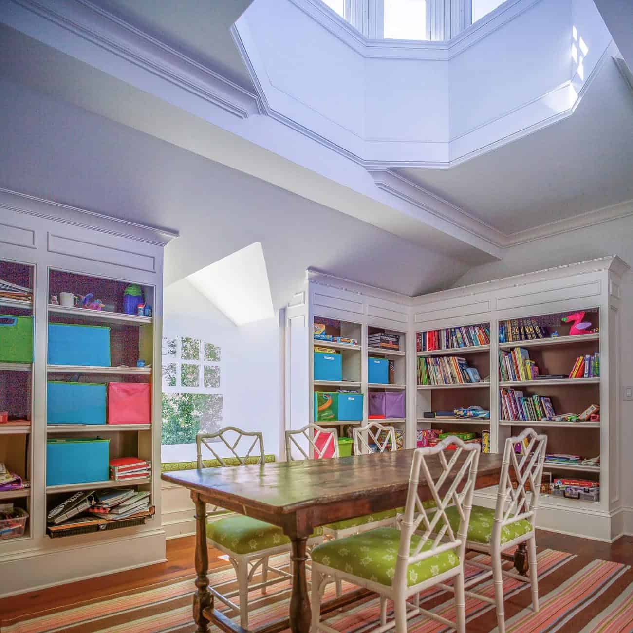 traditonal style kids playroom