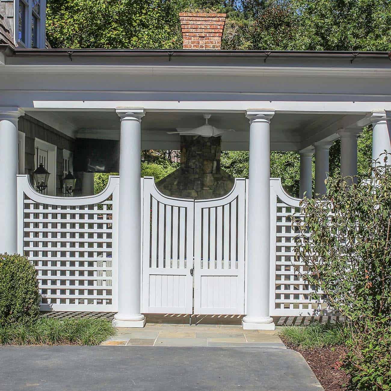 coastal style home exterior