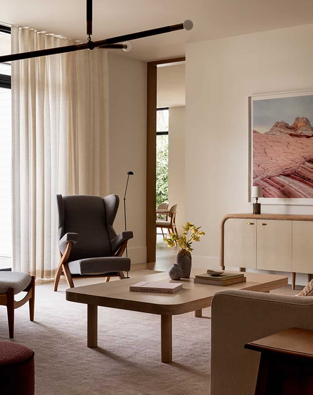 contemporary living room