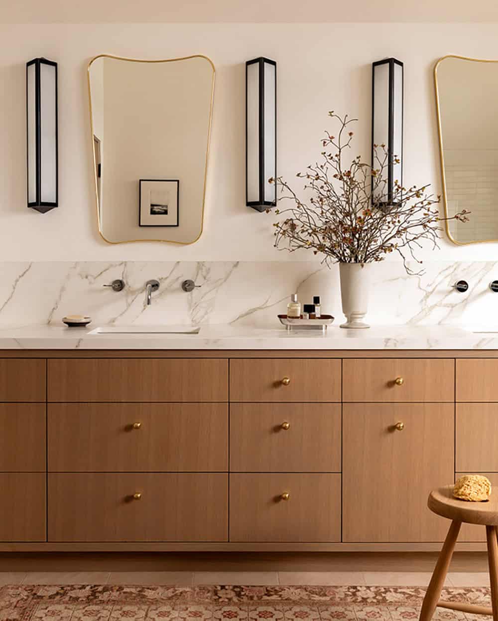 contemporary bathroom vanity