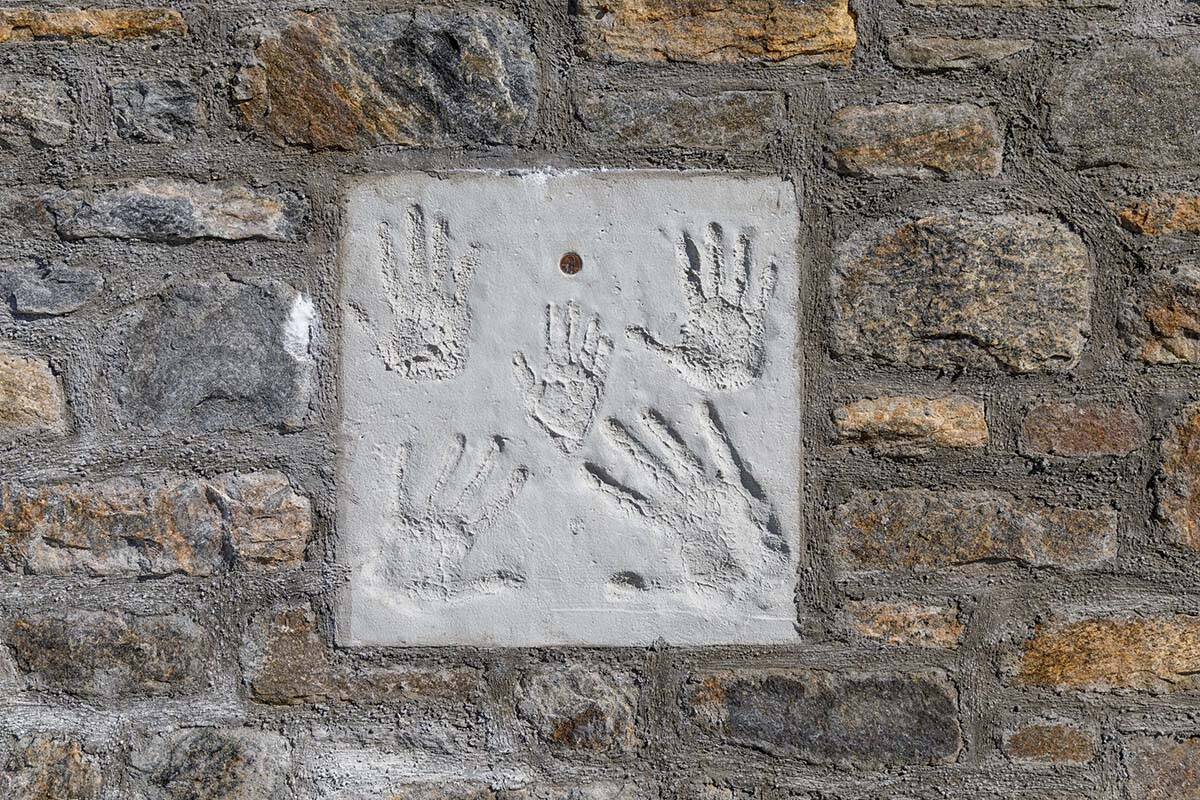 rustic modern barn house exterior stone wall detail 