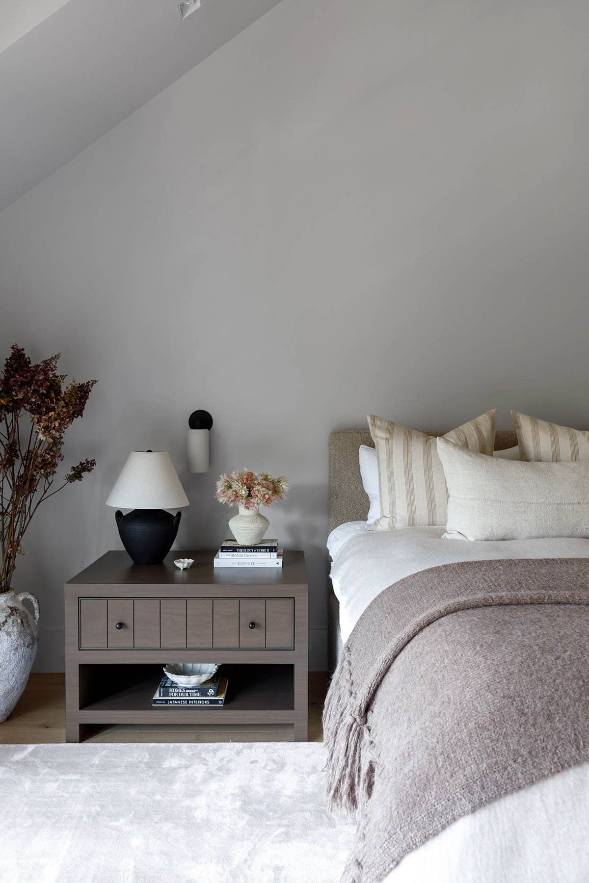 rustic modern bedroom