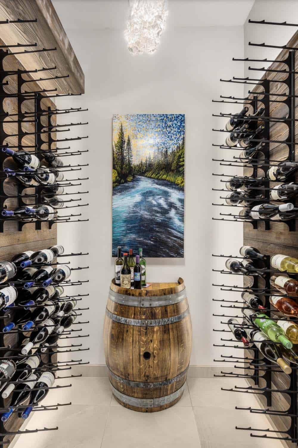 Transitional Wine Cellar