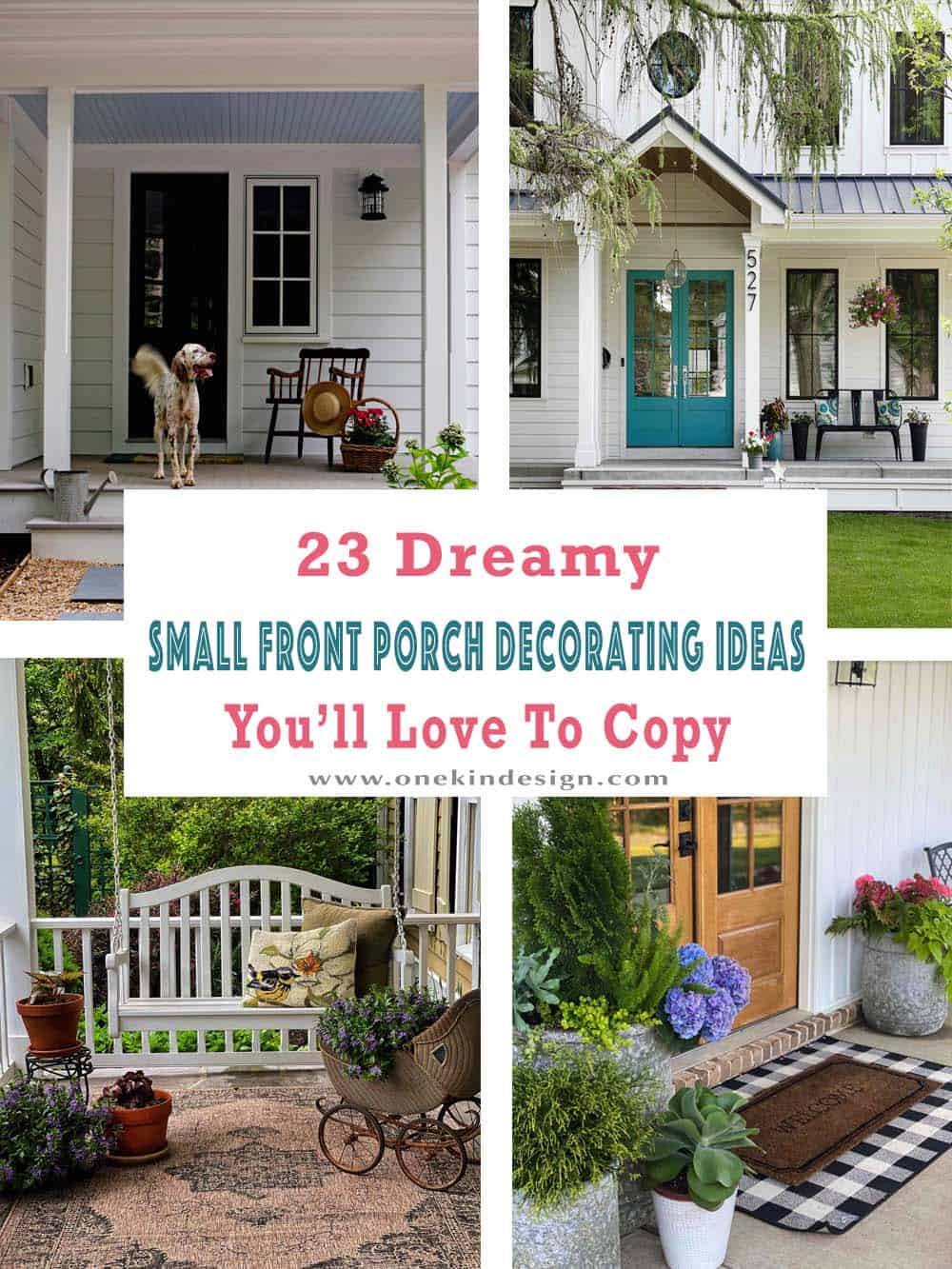 dreamy small front porch decorating ideas cover