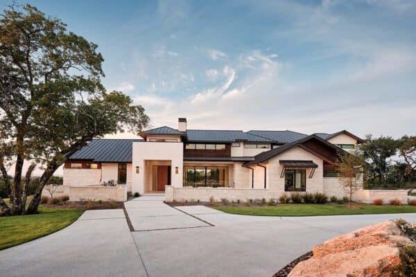 featured posts image for Tour this absolutely stunning organic modern home in the Texas Hill Country