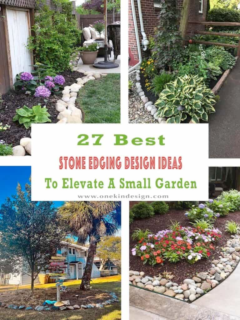 27 Best Stone Edging Design Ideas To Elevate A Small Garden