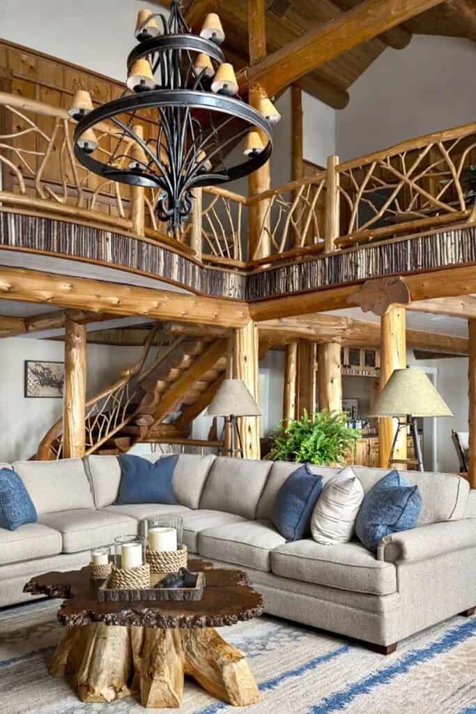 A stunning Adirondack style dream house on New Hampshire’s Lake ...