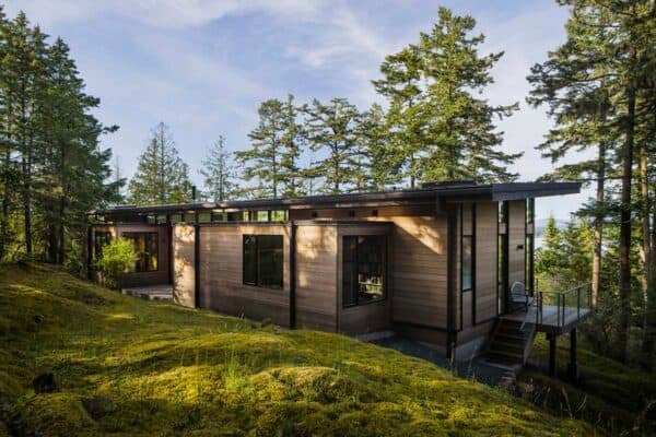 featured posts image for A modern forest home perched on a slope with breathtaking Puget Sound views