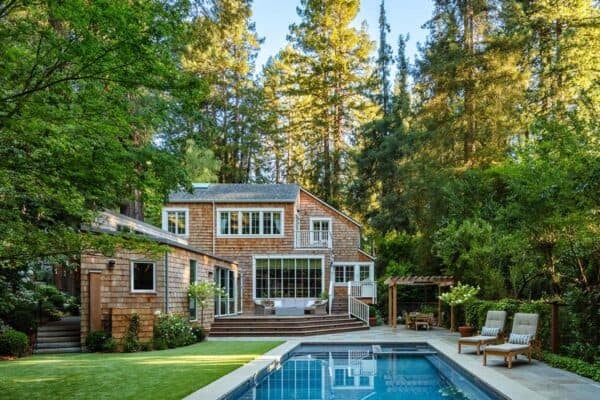 featured posts image for Historic hunting cabin in Mill Valley is beautifully transformed in a redwood forest
