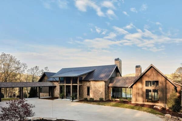 featured posts image for Georgia lake retreat blends luxury and rustic modernism in the Blue Ridge Mountains