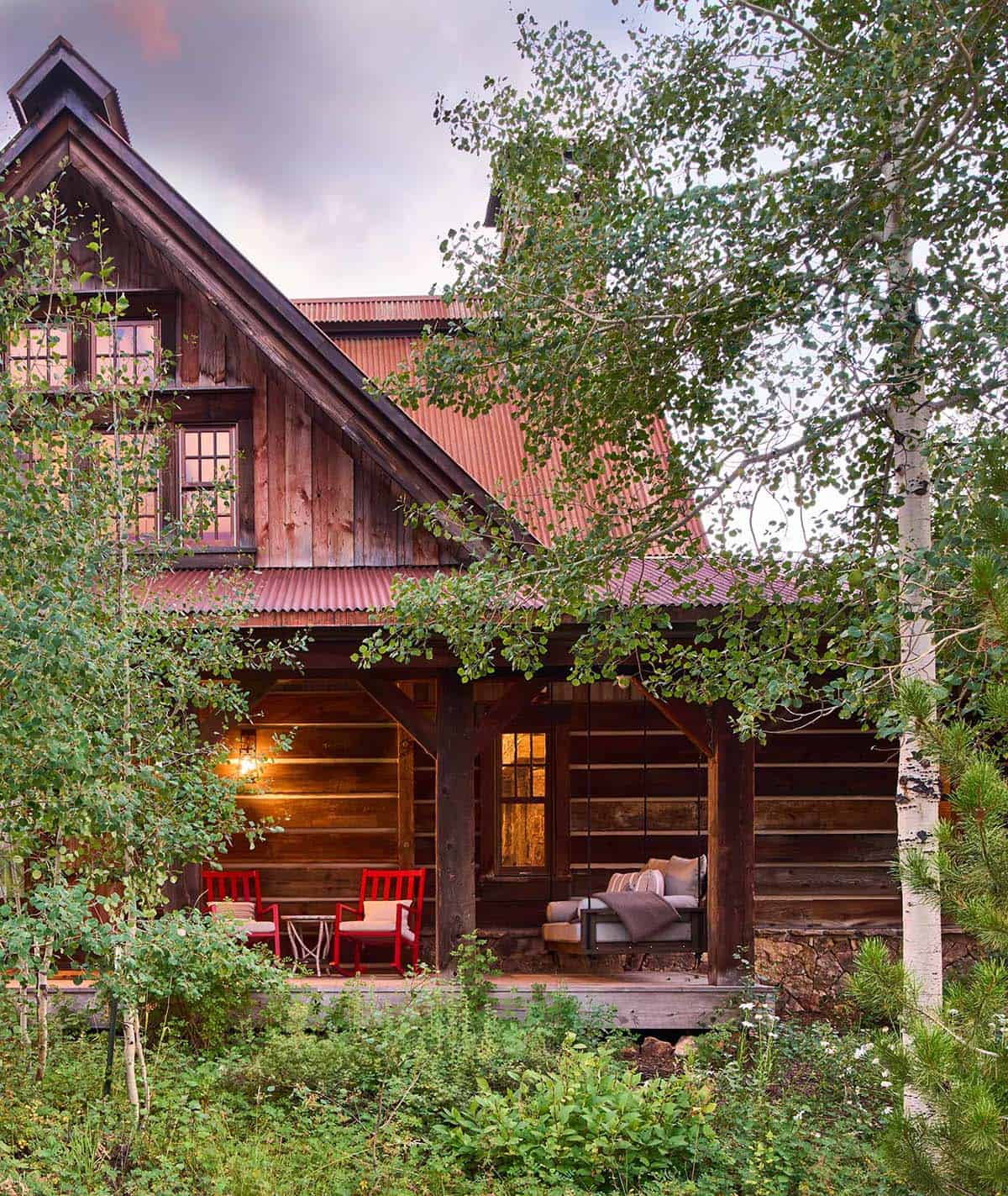 featured posts image for Modern meets rustic in this stunning Steamboat Springs log cabin hideaway