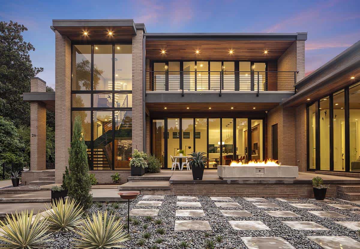 featured posts image for A striking modern Scandinavian inspired home in South Carolina: Glas Haus