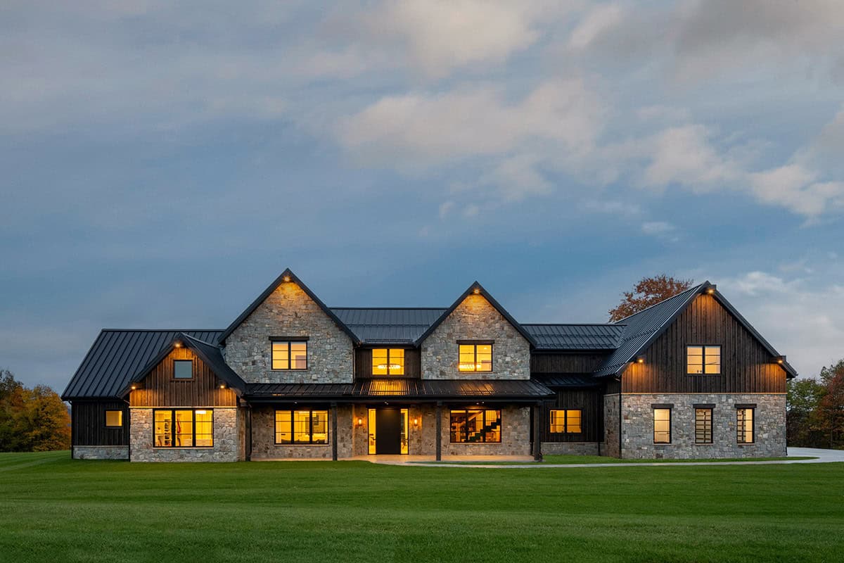 featured posts image for Tour this fabulous modern mountain farmhouse in the Pennsylvania countryside