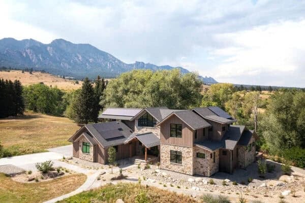 This mountain modern forever home captures the beauty of South Boulder ...